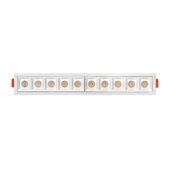 Lampa liniowa Led podtynkowa 20W 4000K BIAŁA JDL-10T 1208DL DOMENO LIGHTING - zdjęcie dodatkowe 2
