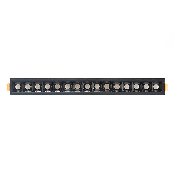 Lampa liniowa Led podtynkowa 30W 3000K czarna JDL-15T 590DL DOMENO LIGHTING - zdjęcie dodatkowe 1