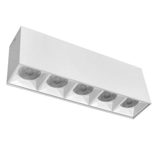 Lampa liniowa natynkowa 15w 4000K biała JDL-3T 1347DL DOMENO LIGHTING - zdjęcie produktu