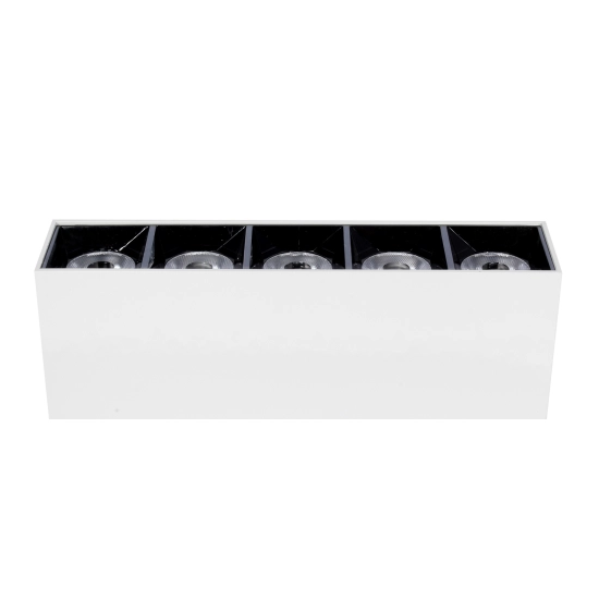 Lampa liniowa natynkowa 15w 4000K biało-czarna JDL-3T 1060DL DOMENO LIGHTING - zdjęcie dodatkowe 4