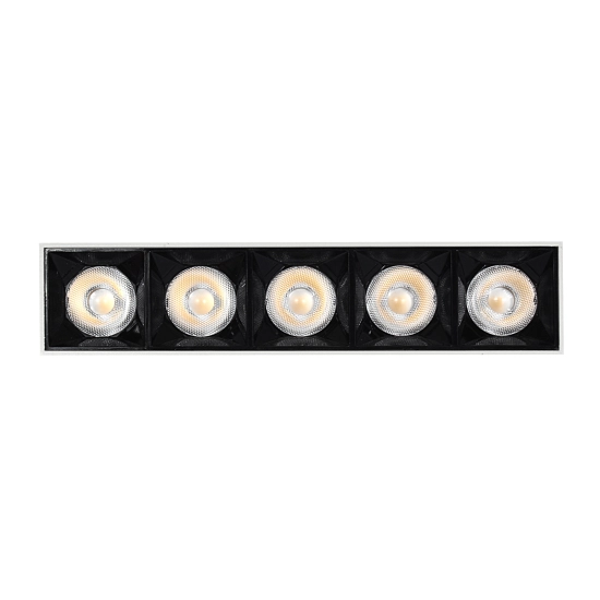 Lampa liniowa natynkowa 15w 4000K biało-czarna JDL-3T 1060DL DOMENO LIGHTING - zdjęcie dodatkowe 5