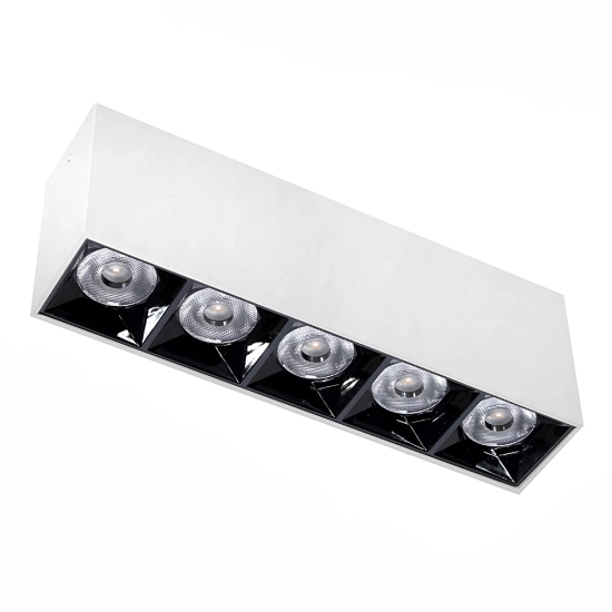 Lampa liniowa natynkowa 15w 4000K biało-czarna JDL-3T 1060DL DOMENO LIGHTING - zdjęcie produktu