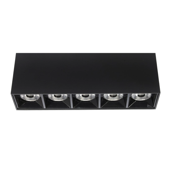 Lampa liniowa natynkowa 15w 3000K czarna JDL-3T 1061DL DOMENO LIGHTING - zdjęcie dodatkowe 2