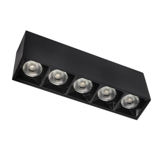 Lampa liniowa natynkowa 15w 3000K czarna JDL-3T 1061DL DOMENO LIGHTING - zdjęcie produktu