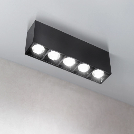 Lampa liniowa natynkowa 15w 3000K czarna JDL-3T 1061DL DOMENO LIGHTING - zdjęcie dodatkowe 1