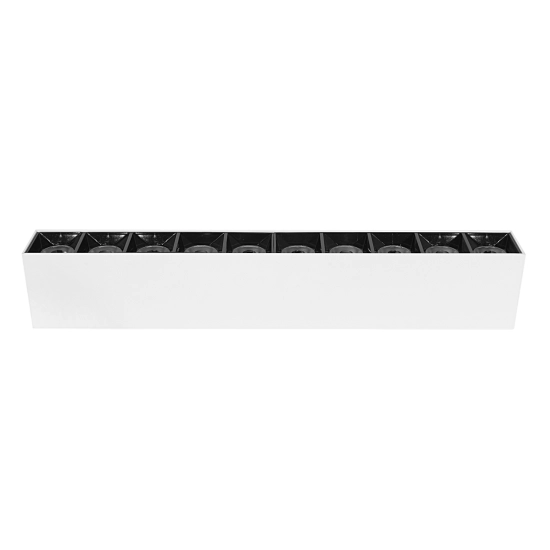 Lampa liniowa natynkowa 30w 3000K biało-czarna JDL-4T 1063DL DOMENO LIGHTING - zdjęcie dodatkowe 4