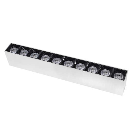 Lampa liniowa natynkowa 30w 3000K biało-czarna JDL-4T 1063DL DOMENO LIGHTING - zdjęcie dodatkowe 3
