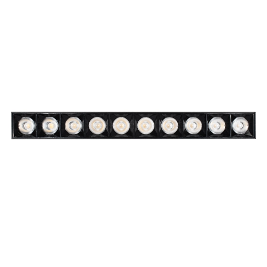 Lampa liniowa natynkowa 30w 3000K czarna JDL-4T 1065DL DOMENO LIGHTING - zdjęcie dodatkowe 5