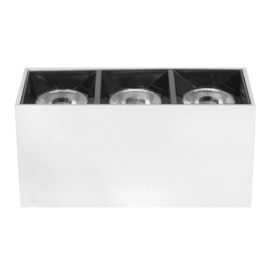 Lampa liniowa natynkowa 9w 3000K biało-czarna JDL-6T 1055DL DOMENO LIGHTING - zdjęcie dodatkowe 3