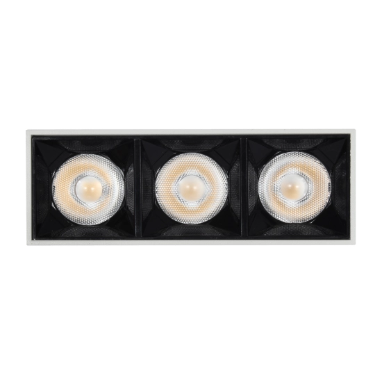 Lampa liniowa natynkowa 9w 3000K biało-czarna JDL-6T 1055DL DOMENO LIGHTING - zdjęcie dodatkowe 4