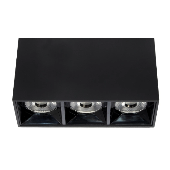 Lampa liniowa natynkowa 9w 3000K czarna JDL-6T 1057DL DOMENO LIGHTING - zdjęcie dodatkowe 2