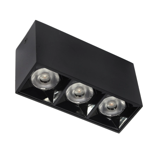 Lampa liniowa natynkowa 9w 3000K czarna JDL-6T 1057DL DOMENO LIGHTING - zdjęcie produktu