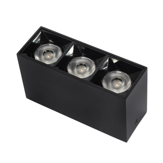 Lampa liniowa natynkowa 9w 3000K czarna JDL-6T 1057DL DOMENO LIGHTING - zdjęcie dodatkowe 3