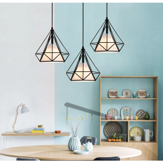 Lampa loft Diament okrągłe mocowanie 3xE27 500DL DOMENO LIGHTING - zdjęcie dodatkowe 2