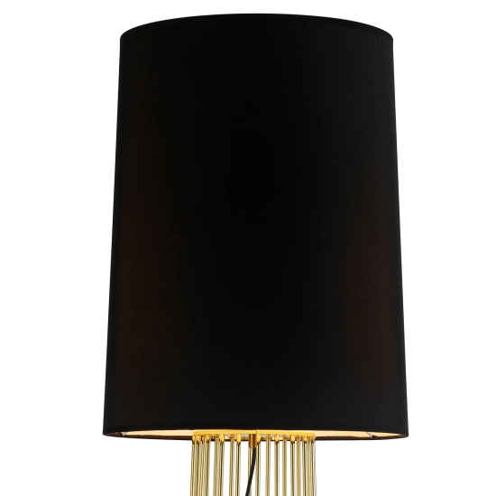 Lampa podłogowa FILO-1 czarno - złota 145 cm MF1235 Step into Design