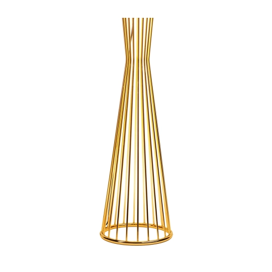 Lampa podłogowa FILO-1 czarno - złota 145 cm MF1235 Step into Design