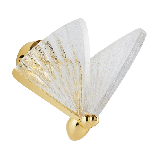 Lampa ścienna BEE LED złota 22 cm ST-W0612-1B Step into design