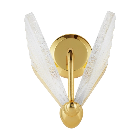 Lampa ścienna BEE LED złota 22 cm ST-W0612-1B Step into design