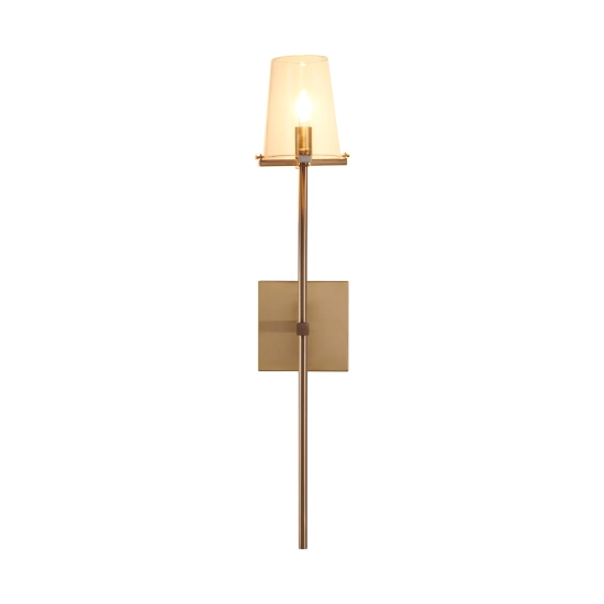 Lampa ścienna CLASSICO złota szklany klosz 62 cm ST-DL8502 gold Step into design