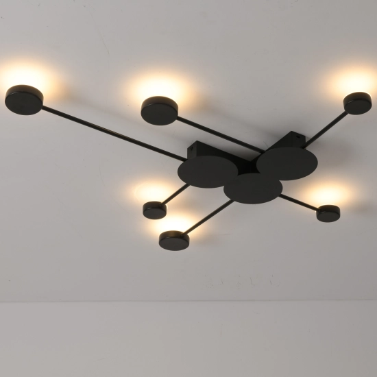 Lampa ścienna CLEX - 6 LED czarna 89 cm MW1133-90 Step into Design