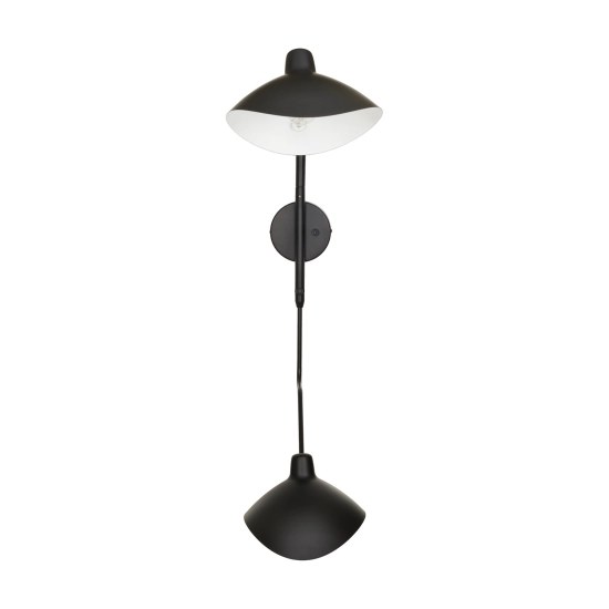 Lampa ścienna CRANE-2W S czarna 110 cm W8702-S Step into Design