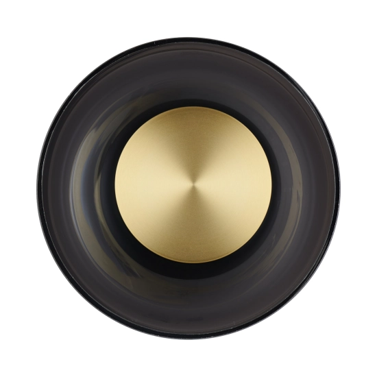 Lampa ścienna DONUT 18 cm - LED, szkło, szaro-złota ST-5072W smoky gold Step into design