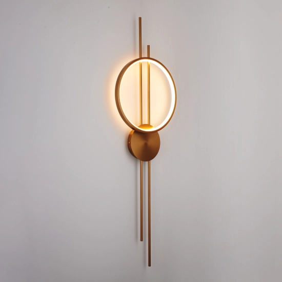 Lampa ścienna ECLIPTICA LED złota 100 cm ST-DL8532 Step into design