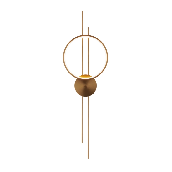 Lampa ścienna ECLIPTICA LED złota 100 cm ST-DL8532 Step into design