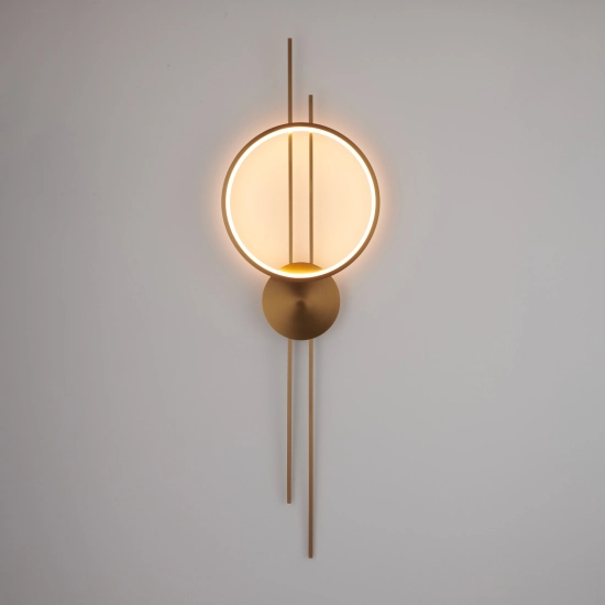 Lampa ścienna ECLIPTICA LED złota 100 cm ST-DL8532 Step into design