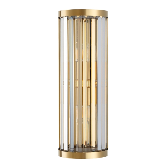 Lampa ścienna EXELLENT kryształowa złota 45 cm ST-88022W Step into design