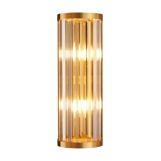 Lampa ścienna EXELLENT kryształowa złota 45 cm ST-88022W Step into design