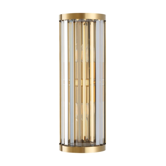 Lampa ścienna EXELLENT kryształowa złota 45 cm ST-88022W Step into design