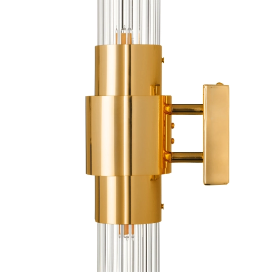 Lampa ścienna VERTI 50 cm - LED, kinkiet liniowy, transparentny ST-HC-D14-H500 Step into design