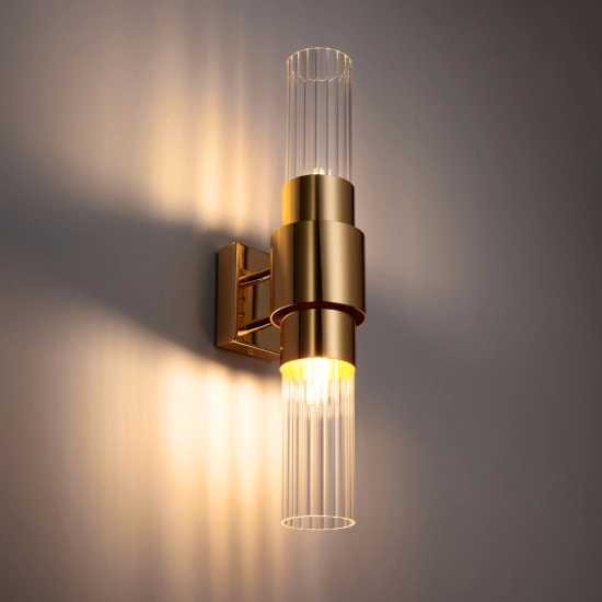 Lampa ścienna VERTI 50 cm - LED, kinkiet liniowy, transparentny ST-HC-D14-H500 Step into design