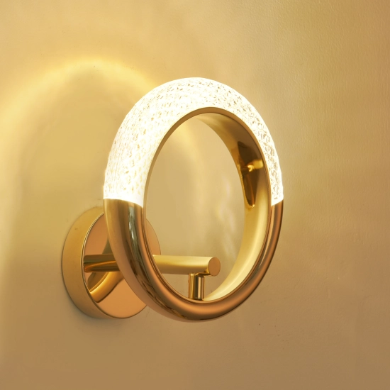 Lampa ścienna JEWEL LED złota 21 cm DB9013-A Step into Design
