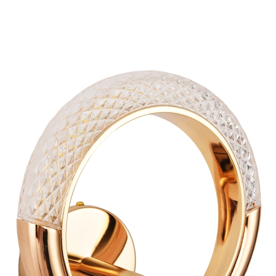 Lampa ścienna JEWEL LED złota 21 cm DB9013-A Step into Design