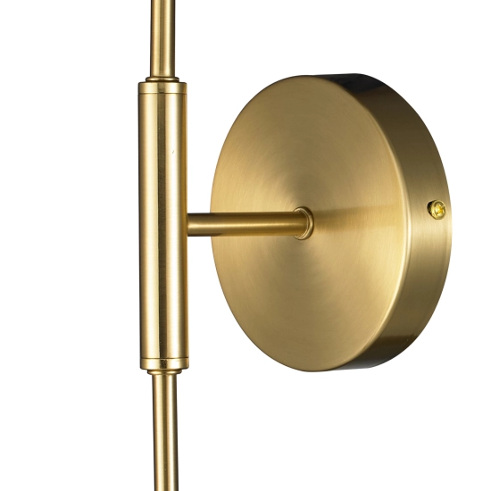 Lampa ścienna MIKA-1 biało złota 70 cm ST-F086 Step into Design