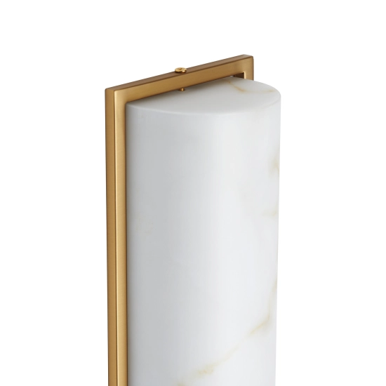 Lampa ścienna MURO LED biały marmur 66 cm ST-3426-AGB-CE Step into Design