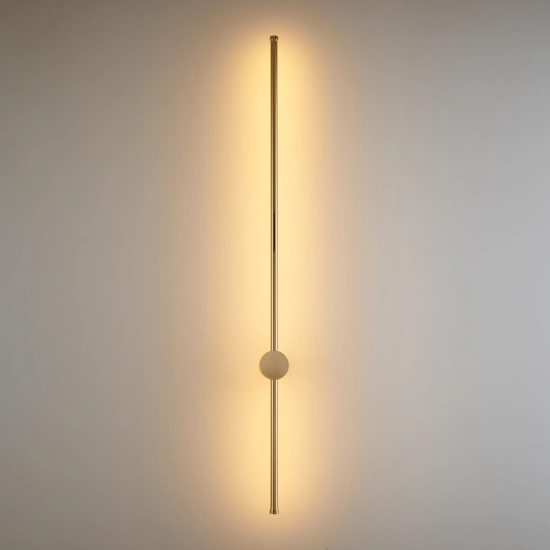 Lampa ścienna SPARO LED złoty połysk 100 cm ST-1067W-1GD Step into design