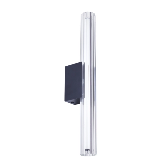 Lampa ścienna VERTI 40 cm -LED, transparentna tuba ST-HC-D14-H400 Step into design