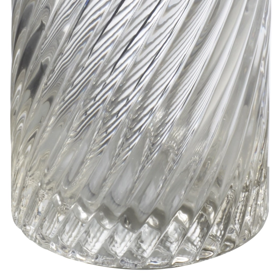 Lampa stołowa CLARO LED transparentna 35 cm ST-8895T Step into Design