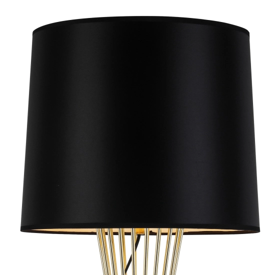 Lampa stołowa FILO TABLE czarno - złota 85 cm MT1235 Step into Design