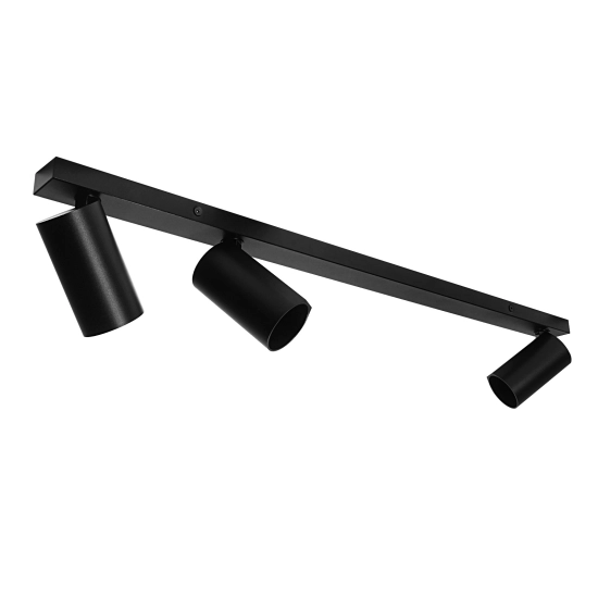 Lampa sufitowa BORA KJ2105 3xGU10 czarny 1616DL DOMENO LIGHTING - zdjęcie dodatkowe 3