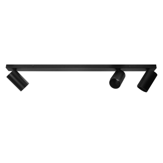 Lampa sufitowa BORA KJ2105 3xGU10 czarny 1616DL DOMENO LIGHTING - zdjęcie dodatkowe 2
