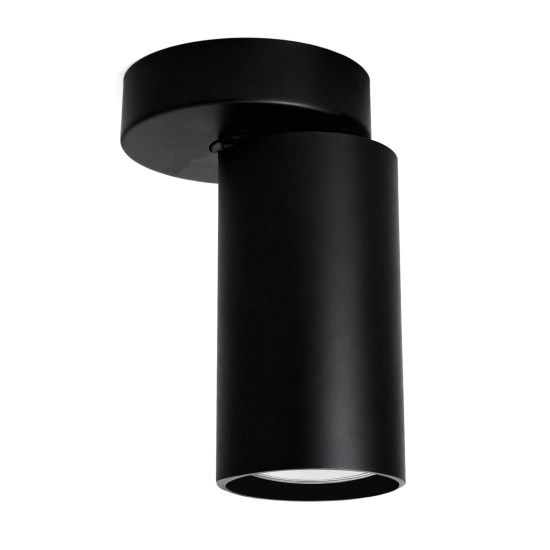 Lampa sufitowa BORA KJ2107 1xGU10 czarny 1620DL DOMENO LIGHTING - zdjęcie produktu