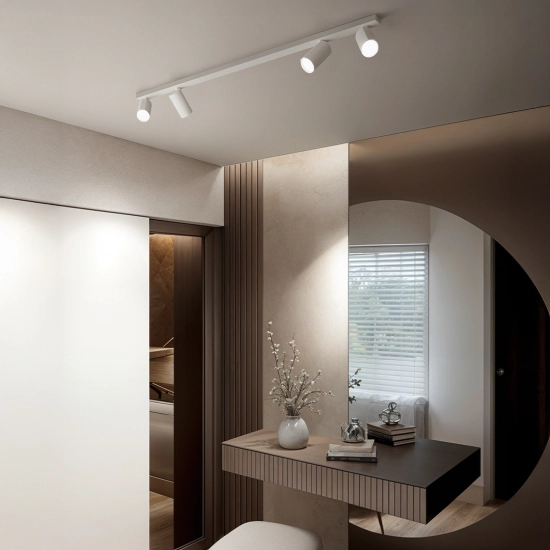 Lampa sufitowa BORA KJ2110 4xGU10 biały 1627DL DOMENO LIGHTING - zdjęcie dodatkowe 2