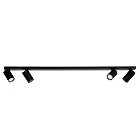 Lampa sufitowa BORA KJ2110 4xGU10 czarny 1626DL DOMENO LIGHTING - zdjęcie dodatkowe 1