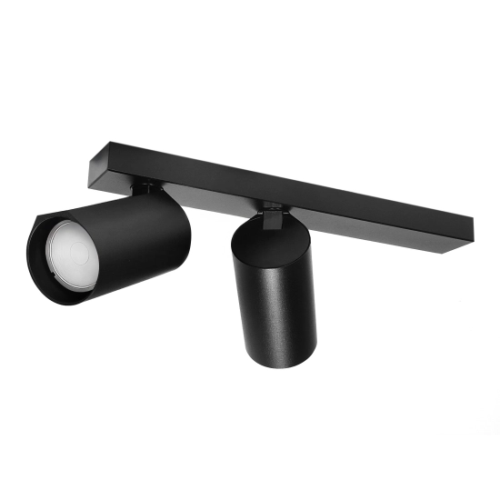 Lampa sufitowa BORA KJ2112 2xGU10 R czarny 1628DL DOMENO LIGHTING - zdjęcie dodatkowe 1