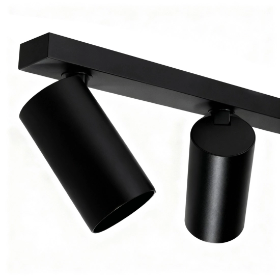 Lampa sufitowa BORA KJ2112 2xGU10 R czarny 1628DL DOMENO LIGHTING - zdjęcie dodatkowe 2