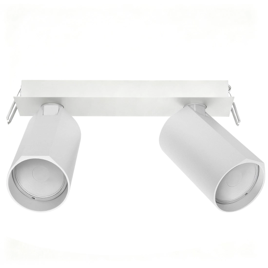 Lampa sufitowa wpuszczana BORA KJ2104 2xGU10 biały 1615DL DOMENO LIGHTING - zdjęcie dodatkowe 1